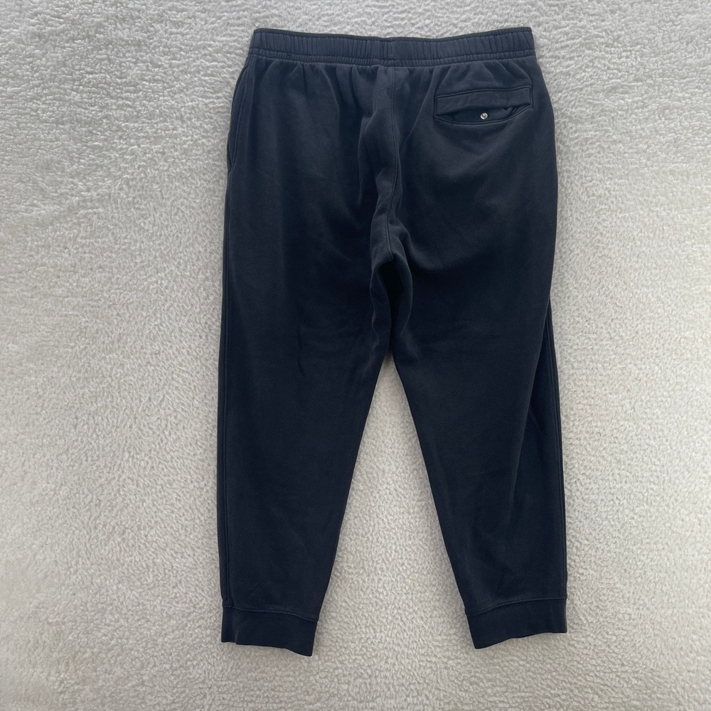 Nike Sweatpants Mens XL Black Sportswear Club Fleece Tapered Fitness Joggers Gym - Picture 2 of 8